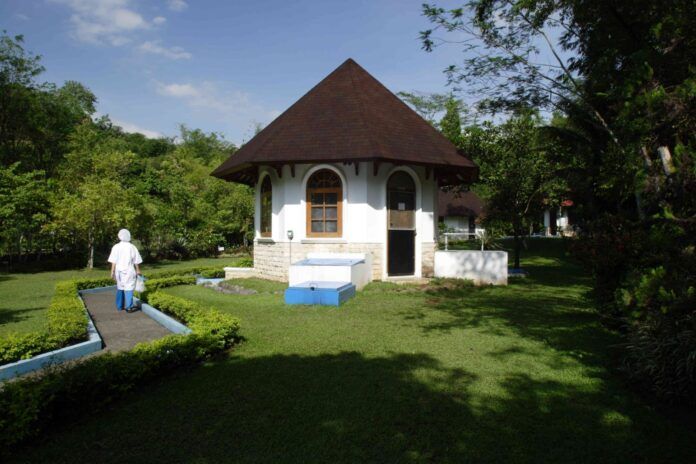 salah satu ‘rumah’ sumber air AQUA yang dilindungi dari potensi cemaran