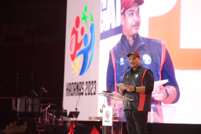 Menteri Pemuda dan Olahraga Republik Indonesia (Menpora RI) Dito Ariotedjo membeberkan empat aspek strategis ekosistem olahraga agar bisa berkembang lebih maju. Hal ini disampaikan Menpora Dito dalam peringatan Haornas 2023 di Jakarta International Velodrome, Jakarta, Sabtu (9/9).