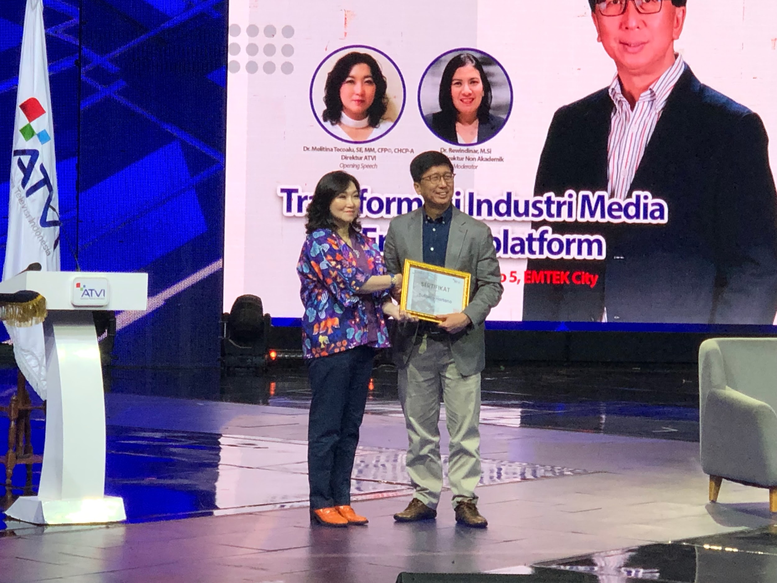 CEO SCM Sutanto Hartono :Hadapi Tantangan Transformasi Industri Media