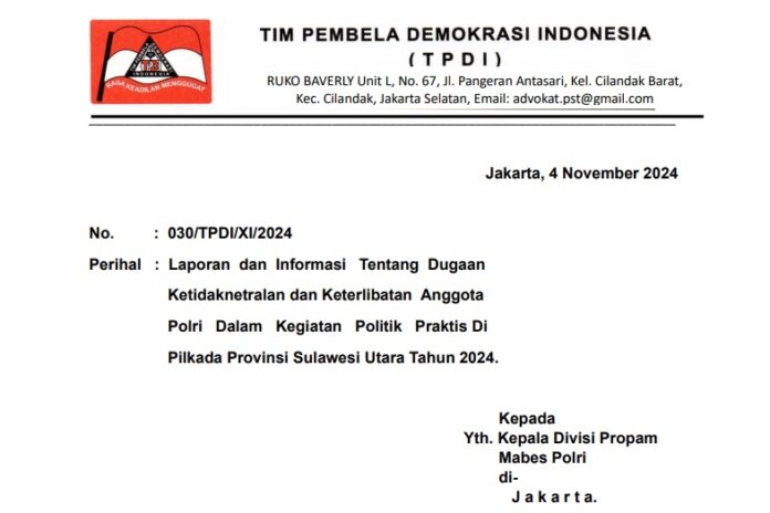 tpdi sulut