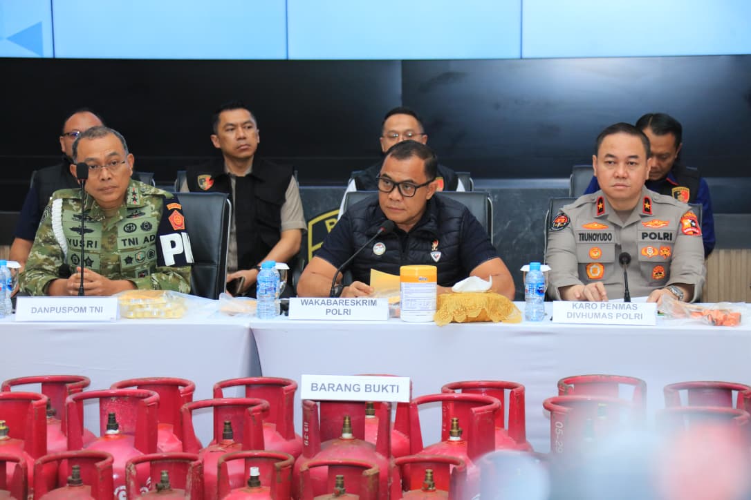 Polri Ungkap Penyalahgunaan BBM dan LPG Subsidi, Wakabareskrim :Tidak akan Memberikan Ruang Bagi Pelaku Kejahatan di Sektor Energi