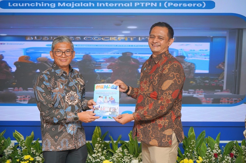 PTPN I (Persero) Luncurkan Majalah Internal Mereka, OneMagz