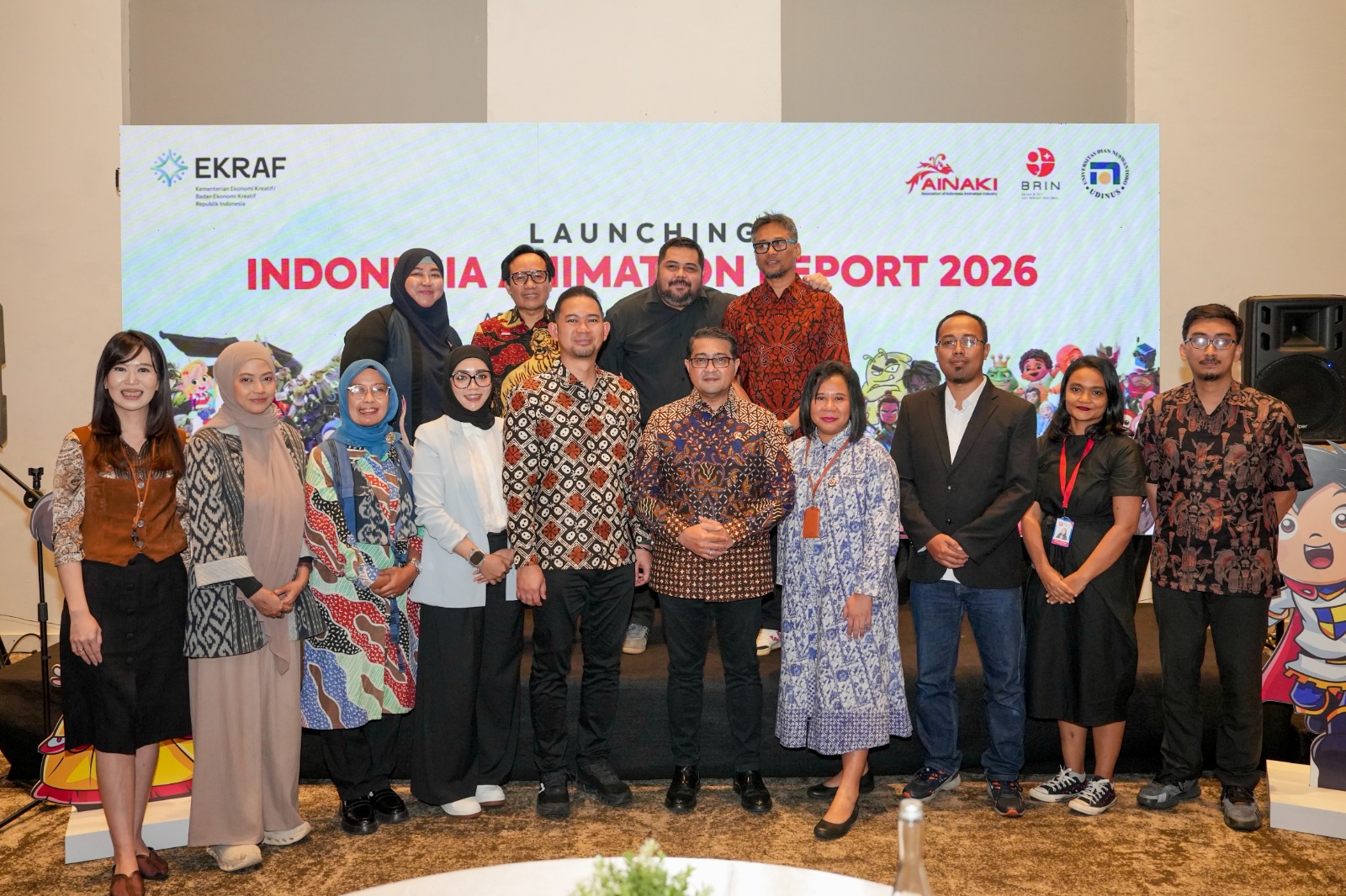 Menteri Ekraf Dorong Animator Indonesia Naik Kelas