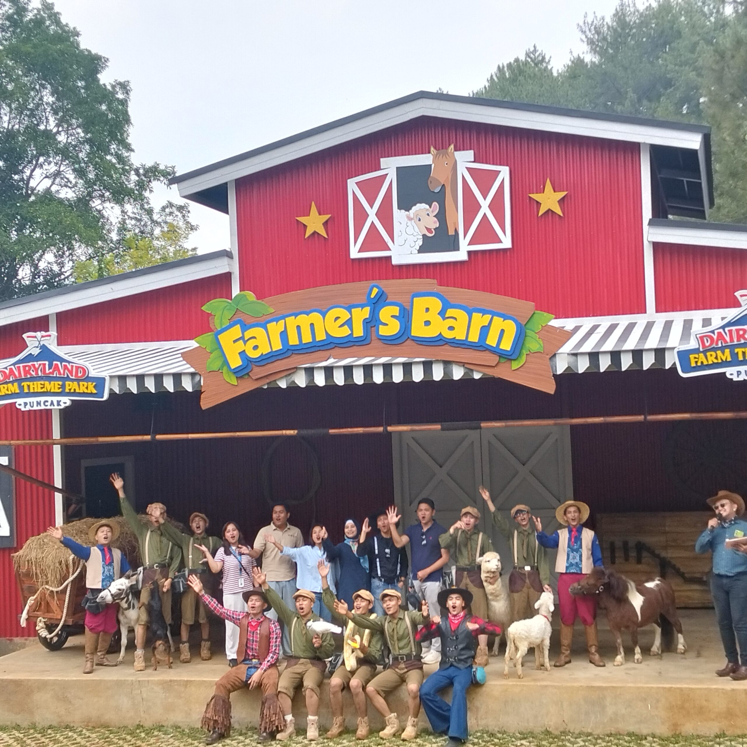 Dairyland Puncak Hadirkan “Animal Show” Pertama di Indonesia, Pengunjung Membludak
