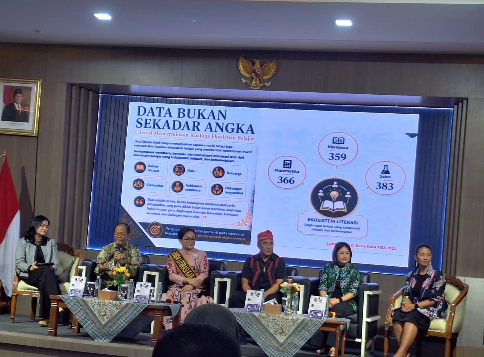 Gelar Wicara Kemajuan Literasi di Malinau-Kaltara, Kepala Badan Bahasa: Akses ke Bahan Bacaan Sangat Penting