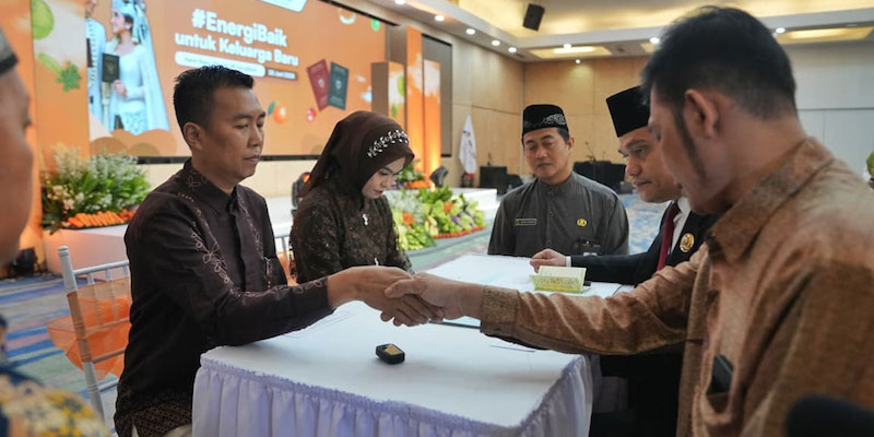 PGN Bantu Masyarakat Peroleh Legalitas Pernikahan Lewat Program Nikah Massal