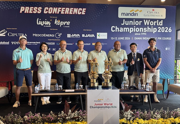 Jadi Title Sponsor Bank Mandiri Konsisten Dukung Pegolf Junior di MCGJWC 2026