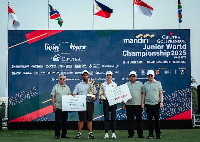 Pegolf Junior Indonesia Siap Berlaga di MCGJWC 2026, Bank Mandiri Lanjutkan Komitmennya