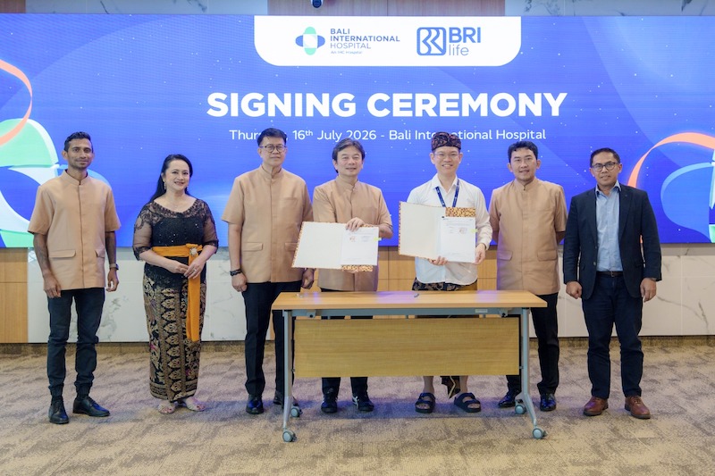 Memperkuat Layanan dan Mendorong Pertumbuhan Bisnis, BRI Life-Bali International Hospital Teken MoU