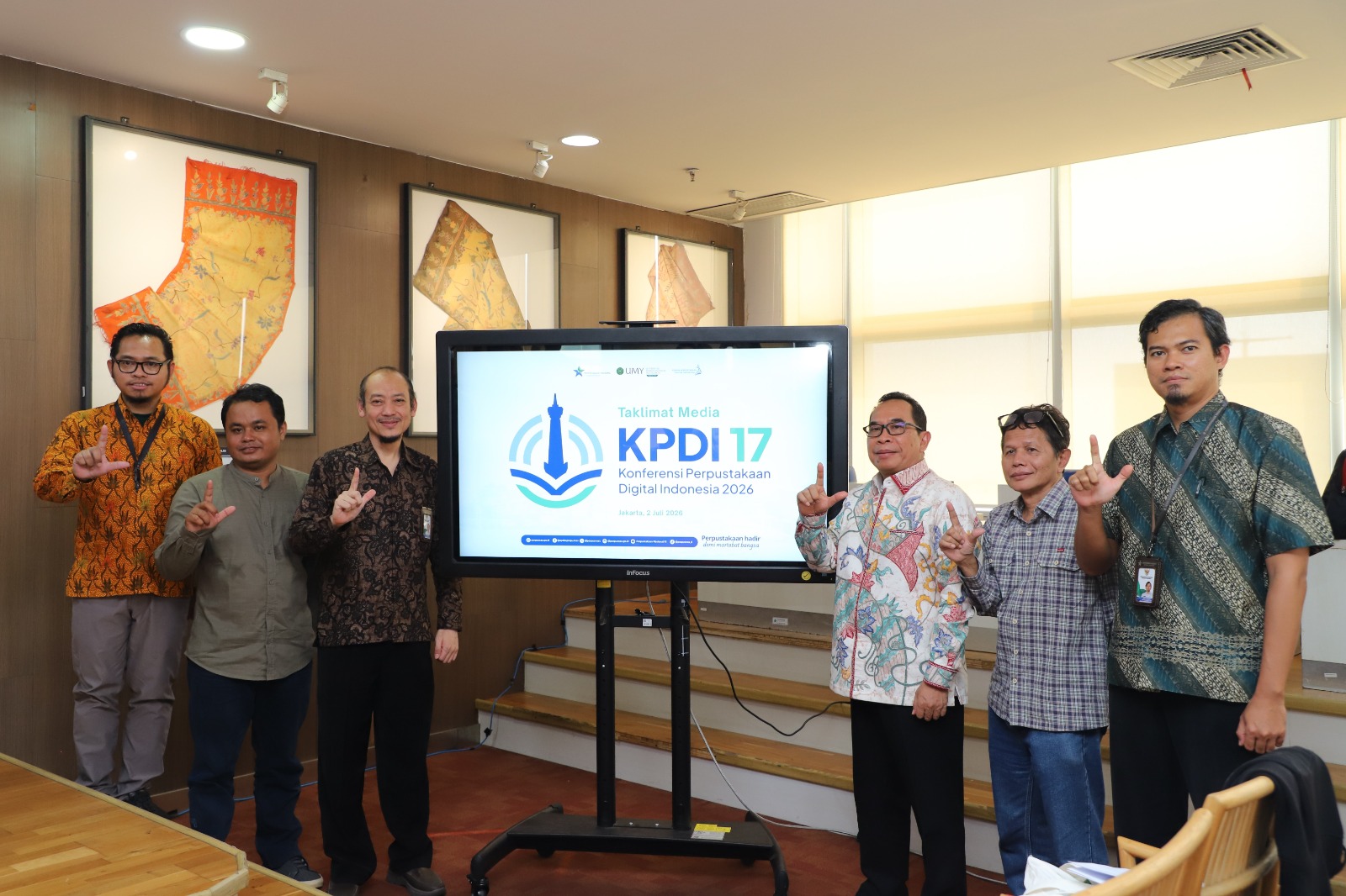 Perpusnas, FPDI, dan UMY Perkuat Budaya Informasi di Era AI Lewat KPDI ke-17