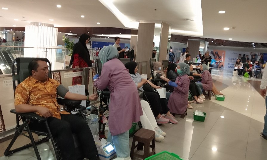 Lions Blood Heroes Tingkatkan Kenyamanan Kegiatan Donor Darah di Central Park Mall 2