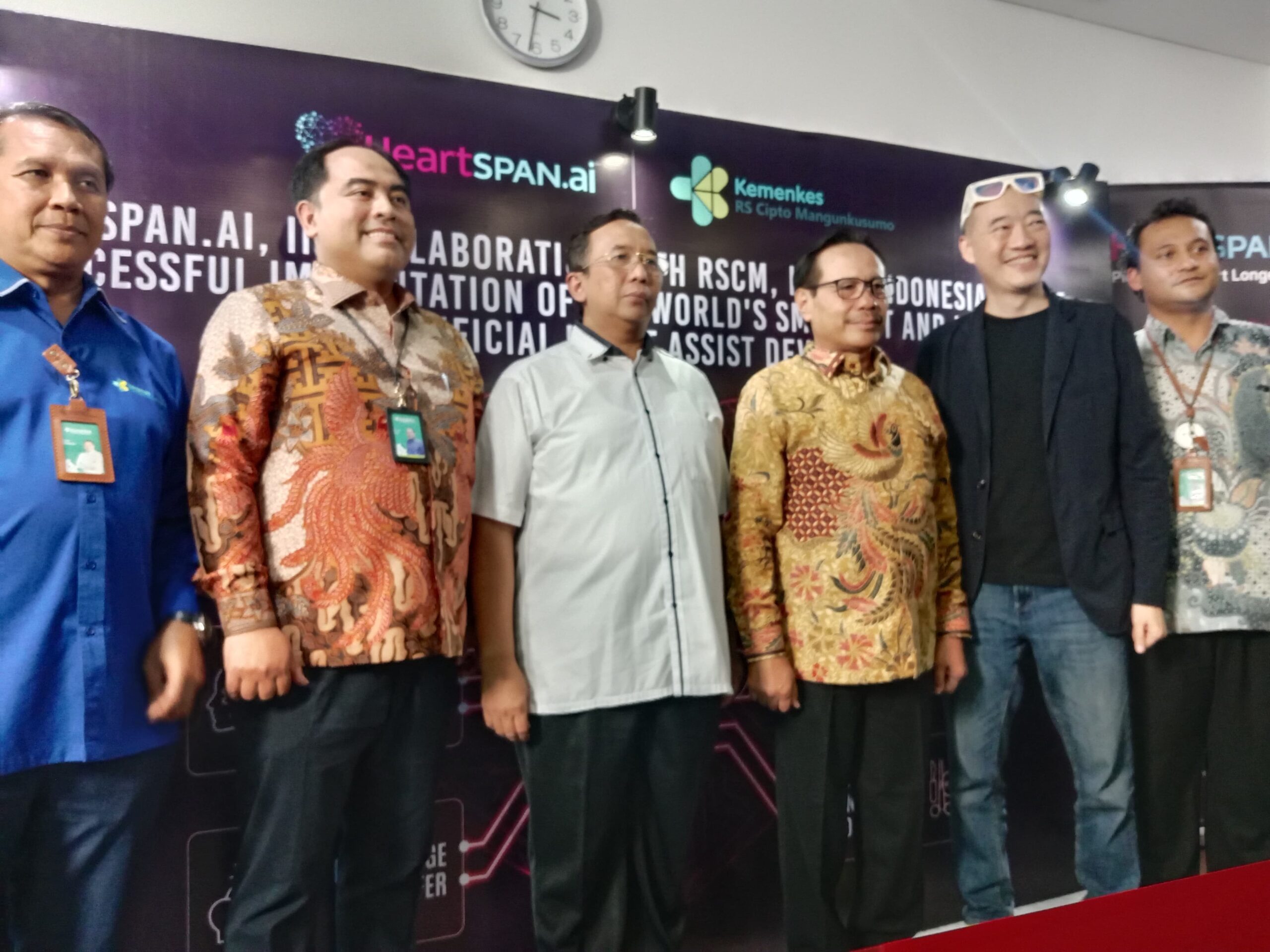 RSCM dan HeartSpan.AI Ukir Sejarah Penanganan Gagal Jantung Lewat Implantasi LVAD Terkecil di Asia Tenggara