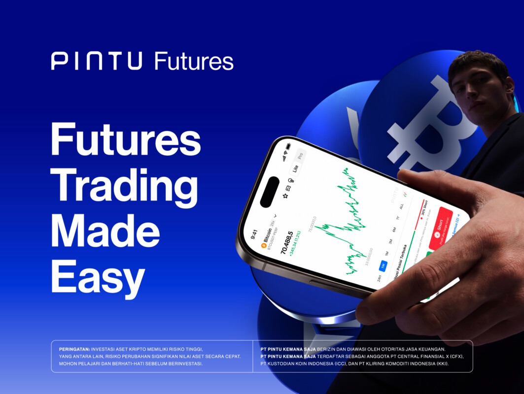 PINTU Luncurkan Futures Lite, Permudah Trading Derivatif Crypto di Indonesia