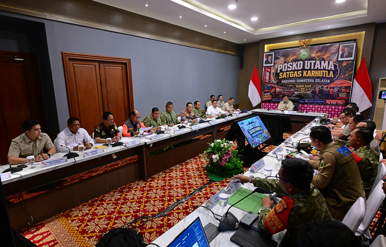 Presiden Prabowo Tinjau Karhutla Riau, Dorong Pencegahan Permanen