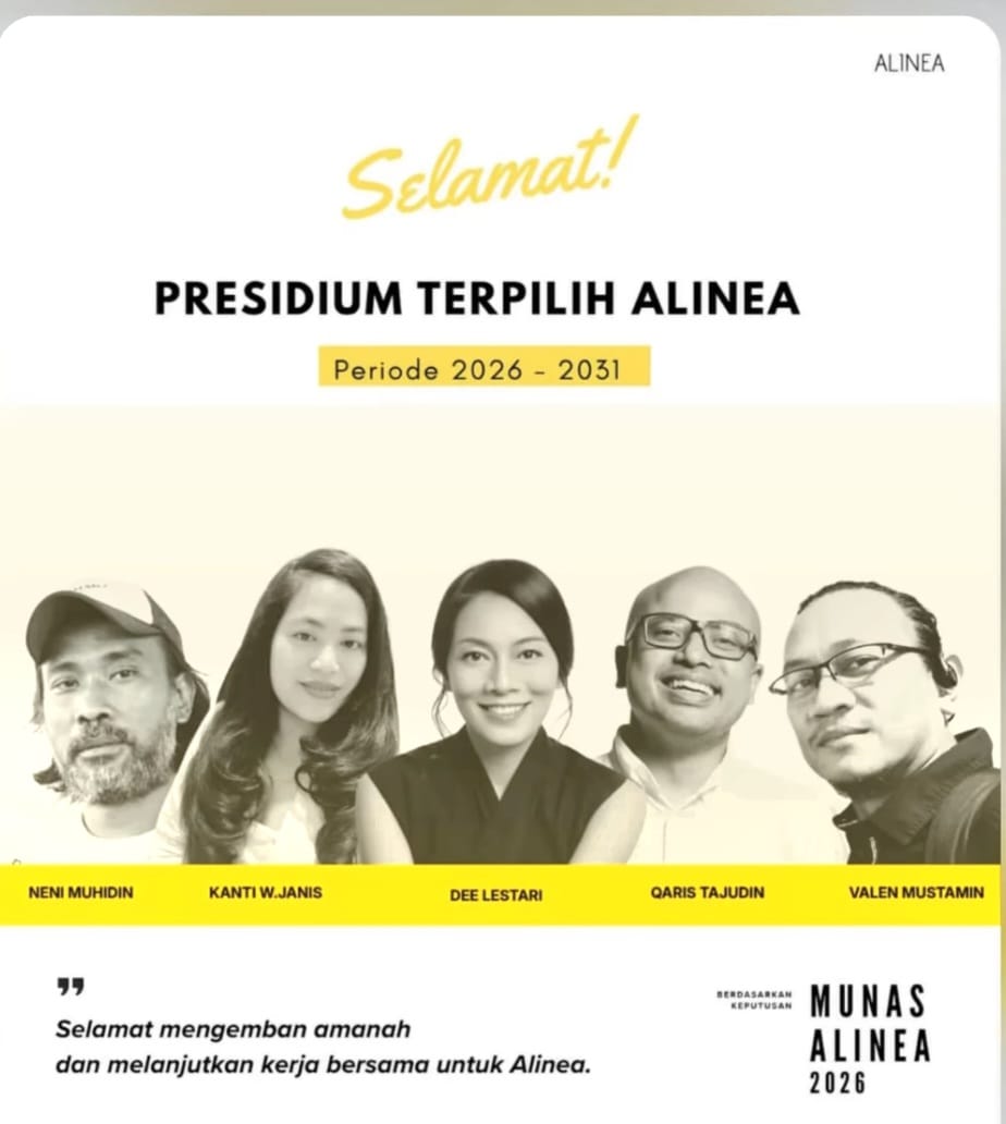 Dee Lestari Bersama Empat Presidium Lain Pimpin Perkumpulan Penulis Alinea